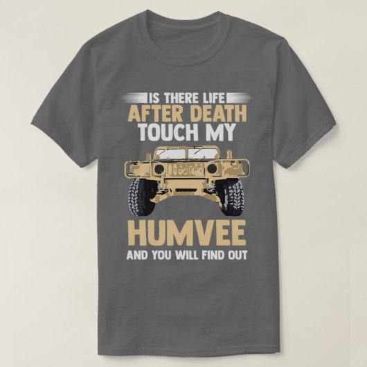 Militaire humvee t-shirt (Design voorkant)