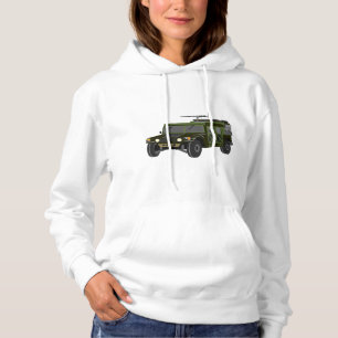 Militaire Humvee-terreinwagen tactisch voertuig Hoodie