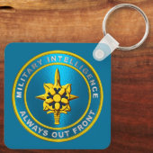 Militaire inlichtingen sleutelhanger (Achterkant)