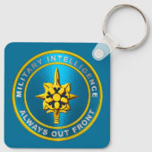Militaire inlichtingen sleutelhanger (Achterkant)