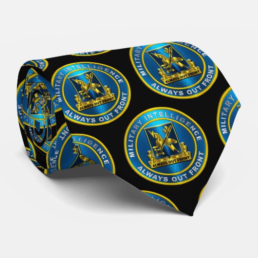Militaire inlichtingen stropdas (Opgerold)
