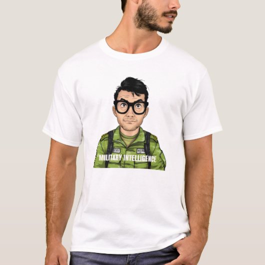 Militaire inlichtingen t-shirt (Voorkant)