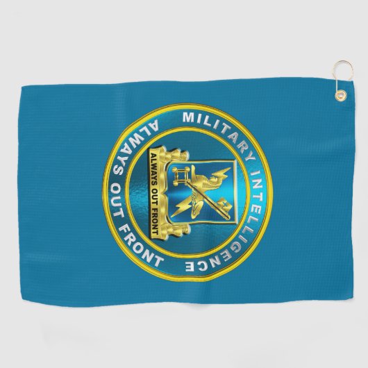 Militaire Inlichtingendienst MI Golfhanddoek (Horizontaal)