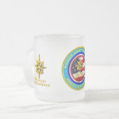 Militaire inlichtingenveteraan Keepomwille Matglas Koffiemok (Voorkant links)