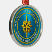 MILITAIRE INTELLIGENTIE METALEN ORNAMENT (Rechts)