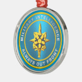 MILITAIRE INTELLIGENTIE METALEN ORNAMENT (Links)