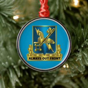 MILITAIRE INTELLIGENTIE METALEN ORNAMENT