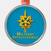 MILITAIRE INTELLIGENTIE METALEN ORNAMENT (Voorkant)