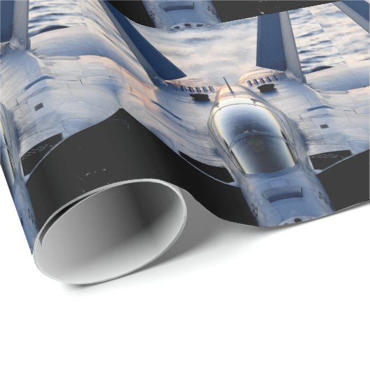 Militaire jet cadeaupapier (Rol Hoek)