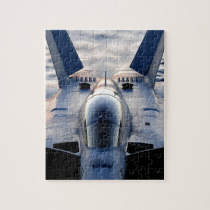 Militaire jet legpuzzel