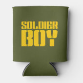 MILITAIRE JONGEN BLIKJESKOELER (Voorkant)