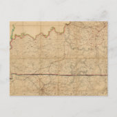 Militaire kaart van de staten van Kentucky (Voorkant)