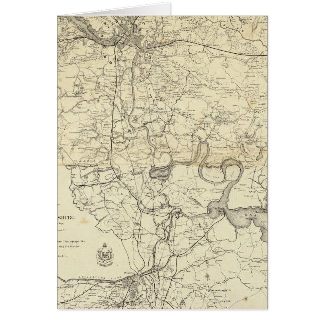 Militaire kaart van de Verenigde Staten (Voorkant)