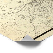 Militaire kaart van de Verenigde Staten Poster (Hoek)