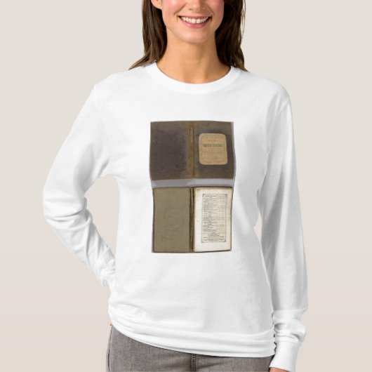 Militaire kaart Verenigde Staten T-shirt (Voorkant)