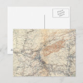 Militaire kaart, WT Sherman Briefkaart (Voorkant / Achterkant)