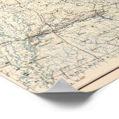 Militaire kaart, WT Sherman Poster (Hoek)