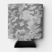 Militaire kamaisleisteen grijze kustzilver styli blikjeskoeler (Voorkant)