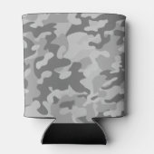 Militaire kamaisleisteen grijze kustzilver styli blikjeskoeler (Achterkant)