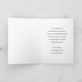 Militaire kerst Amerikaanse vlag in Ornament Feestdagen Kaart (Binnen)