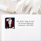 Militaire kerstkaart - Aangepaste feestdag - Kaart Etiket (Insitu)