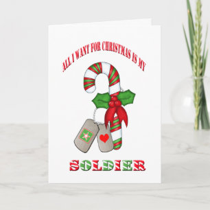 Militaire Kerstkaart Feestdagen Kaart