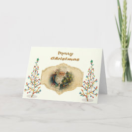 Militaire Kerstmis voor Victoriaans design voor de Kaart