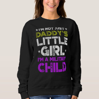 Militaire Kindermaand Paars op kleine 3 Trui