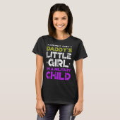 Militaire Kindermaand Paars T-shirt (Voorkant volledig)