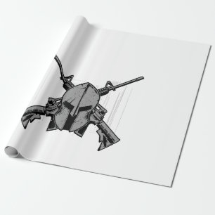 Militaire kracht cadeaupapier