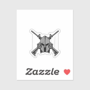 Militaire kracht sticker