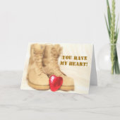 militaire laarzenpas kaart (Voorkant)