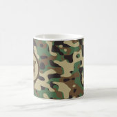 Militaire Leger Camouflage Monogrammed Koffiemok (Center)