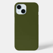 Militaire Leger Olive Green Matching Case-Mate iPhone Case (Achterkant)