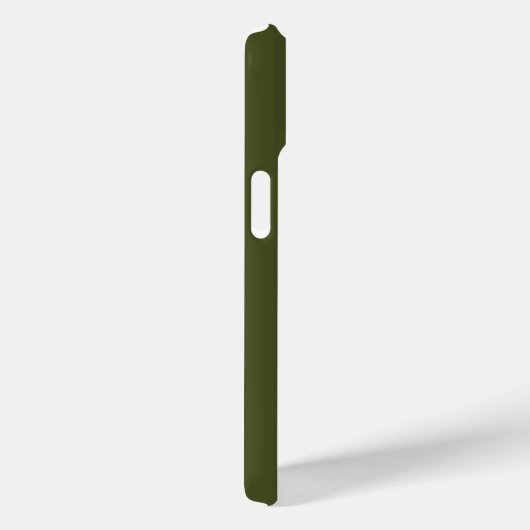 Militaire Leger Olive Green Matching Case-Mate iPhone Case (Achterkant / Rechts)