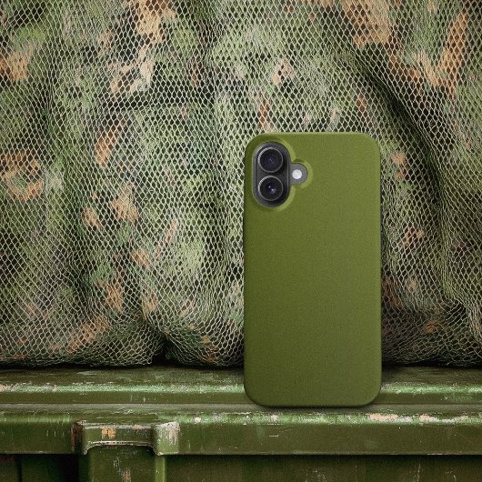 Militaire Leger Olive Green Matching Case-Mate iPhone Case