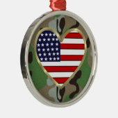 Militaire liefde metalen ornament (Rechts)