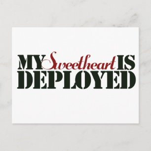 Militaire liefhebber briefkaart