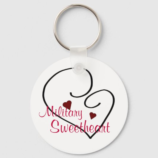 Militaire liefhebber sleutelhanger (Voorkant)