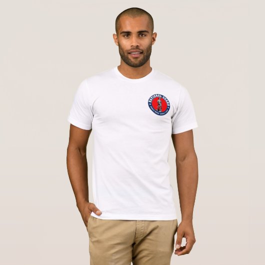 Militaire Logo van de Nationale Garde T-shirt (Voorkant volledig)