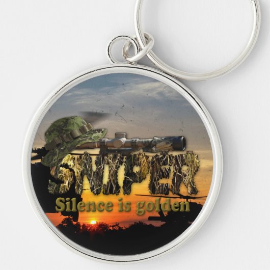 Militaire LRRP LRRPS Recon Snipers Sniper SOF Sleutelhanger (Voorkant)