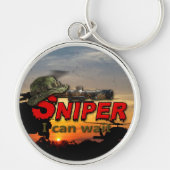 Militaire LRRP LRRPS Recon Snipers Sniper SOF Sleutelhanger (Voorkant)