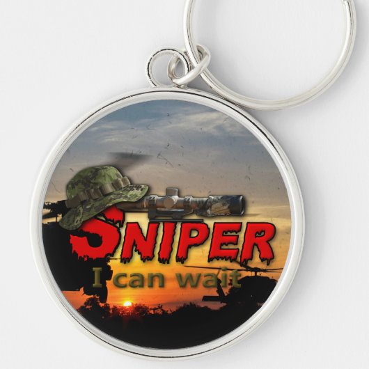 Militaire LRRP LRRPS Recon Snipers Sniper SOF Sleutelhanger (Voorkant)