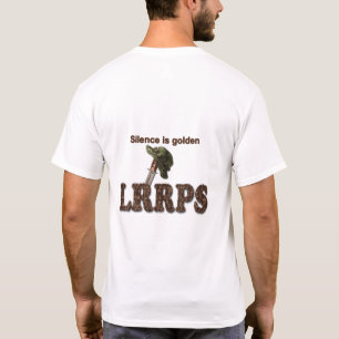 Militaire LRRPS-luchtmacht marine marine T-shirt
