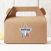 Militaire luchtmacht weggaan partij cupcake picks ster sticker