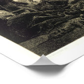 Militaire maaltijden in de ruïnes van Sioukh, Dage Poster (Hoek)