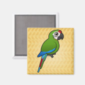 Militaire Macaw Magneet (Voorkant / Achterkant)