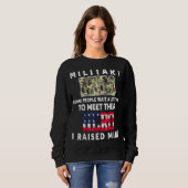 Militaire mam die ik heb opgevoed. trui (Voorkant volledig)