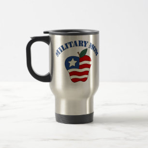 Militaire mam Patriotic Apple Reisbeker