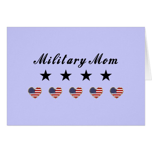 Militaire mama (Voorkant Horizontaal)